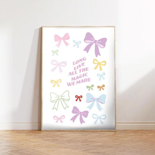 Long Live Digital Art Print