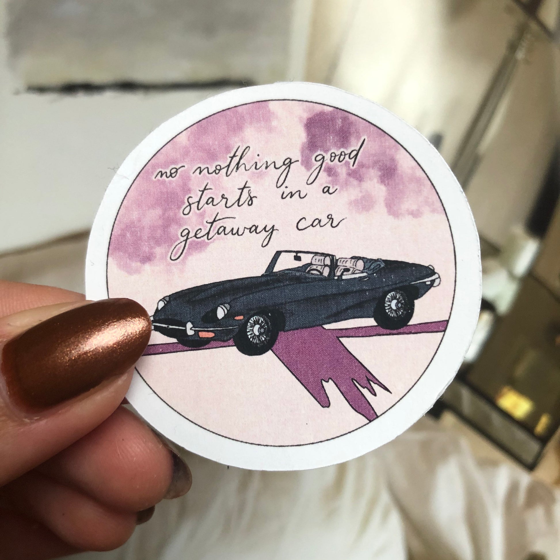 Getaway Car sticker