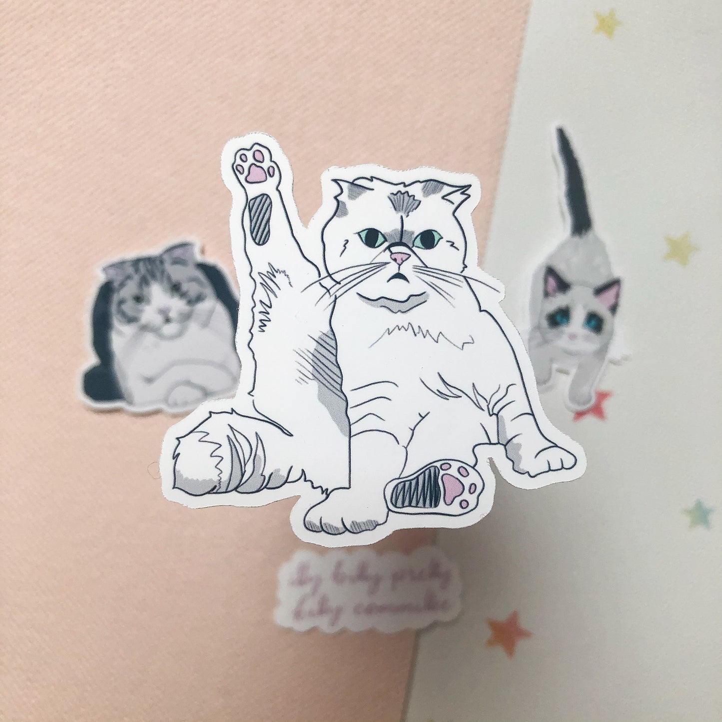 cats Stickers Meredith Olivia Benji