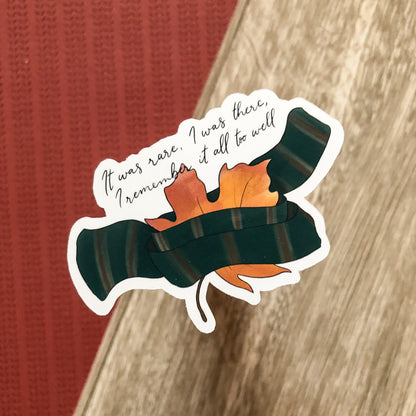 All Too Well sticker