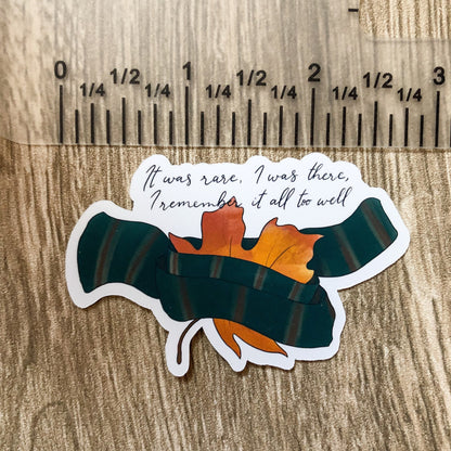 All Too Well sticker