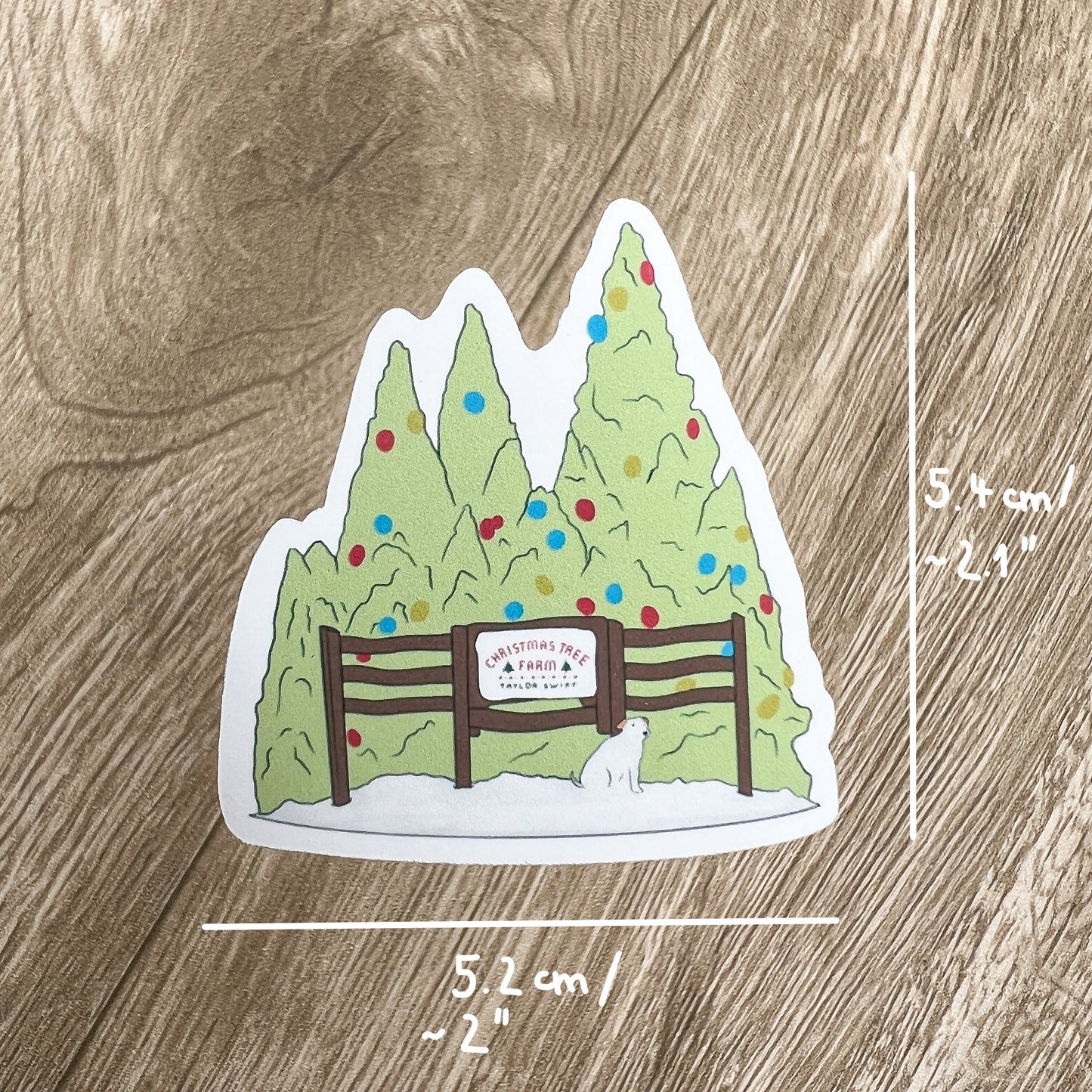 Winter/ Holiday/ Christmas Sticker Set