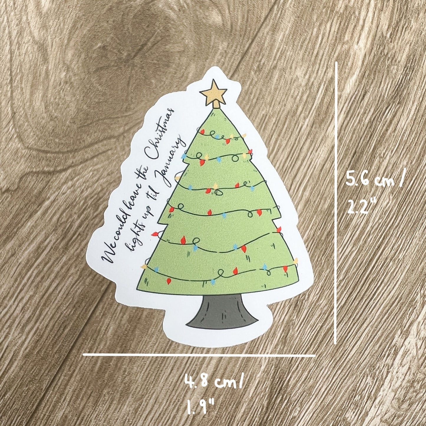 Winter/ Holiday/ Christmas Sticker Set