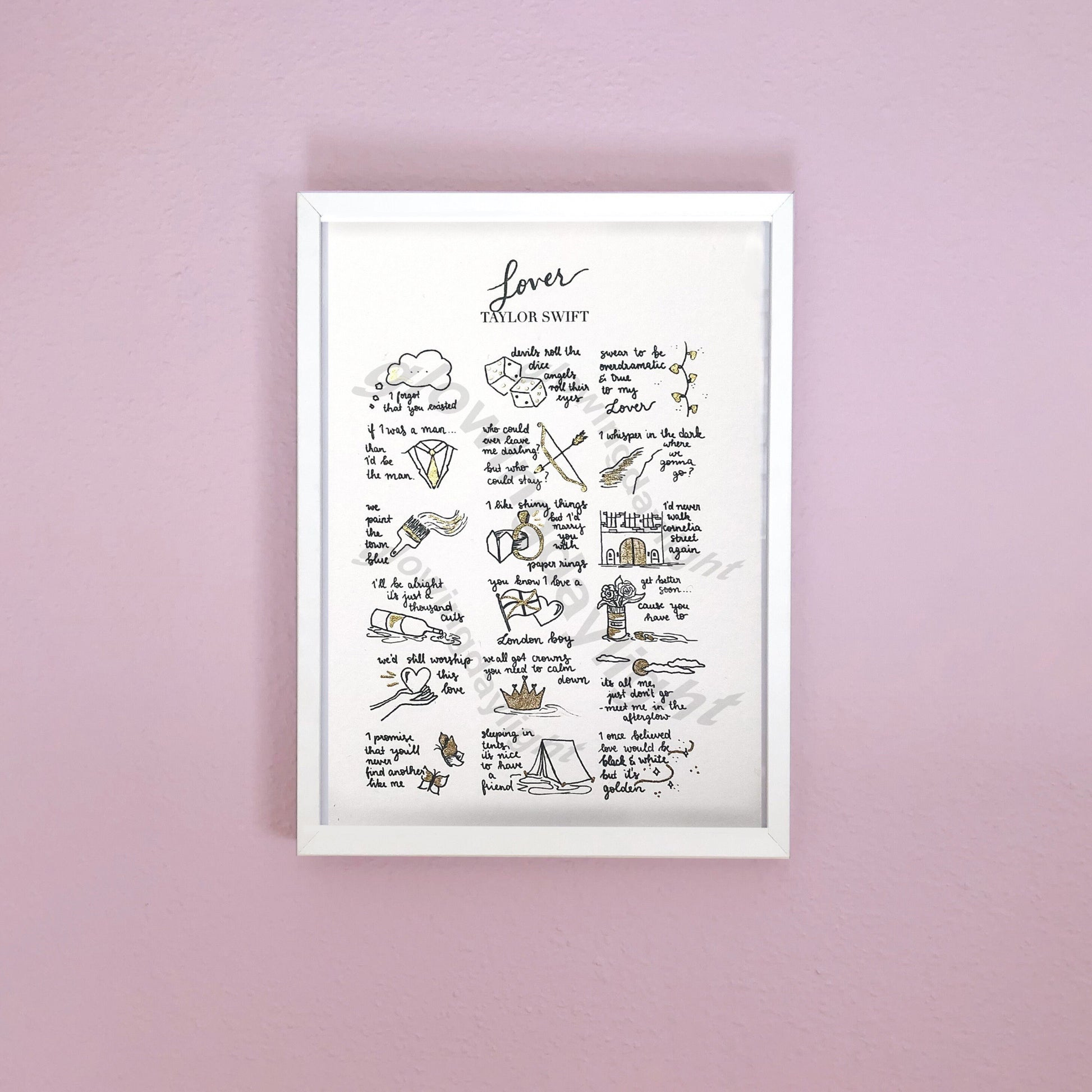 Lover tracklist Print