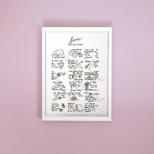 Lover tracklist Print