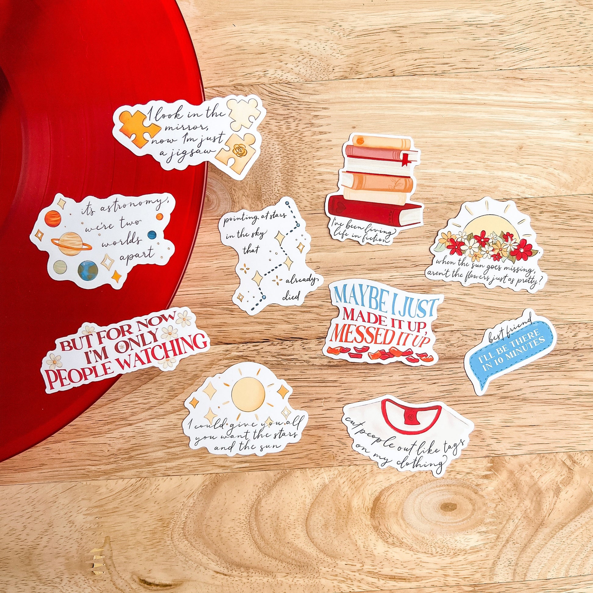 Superache Sticker Set