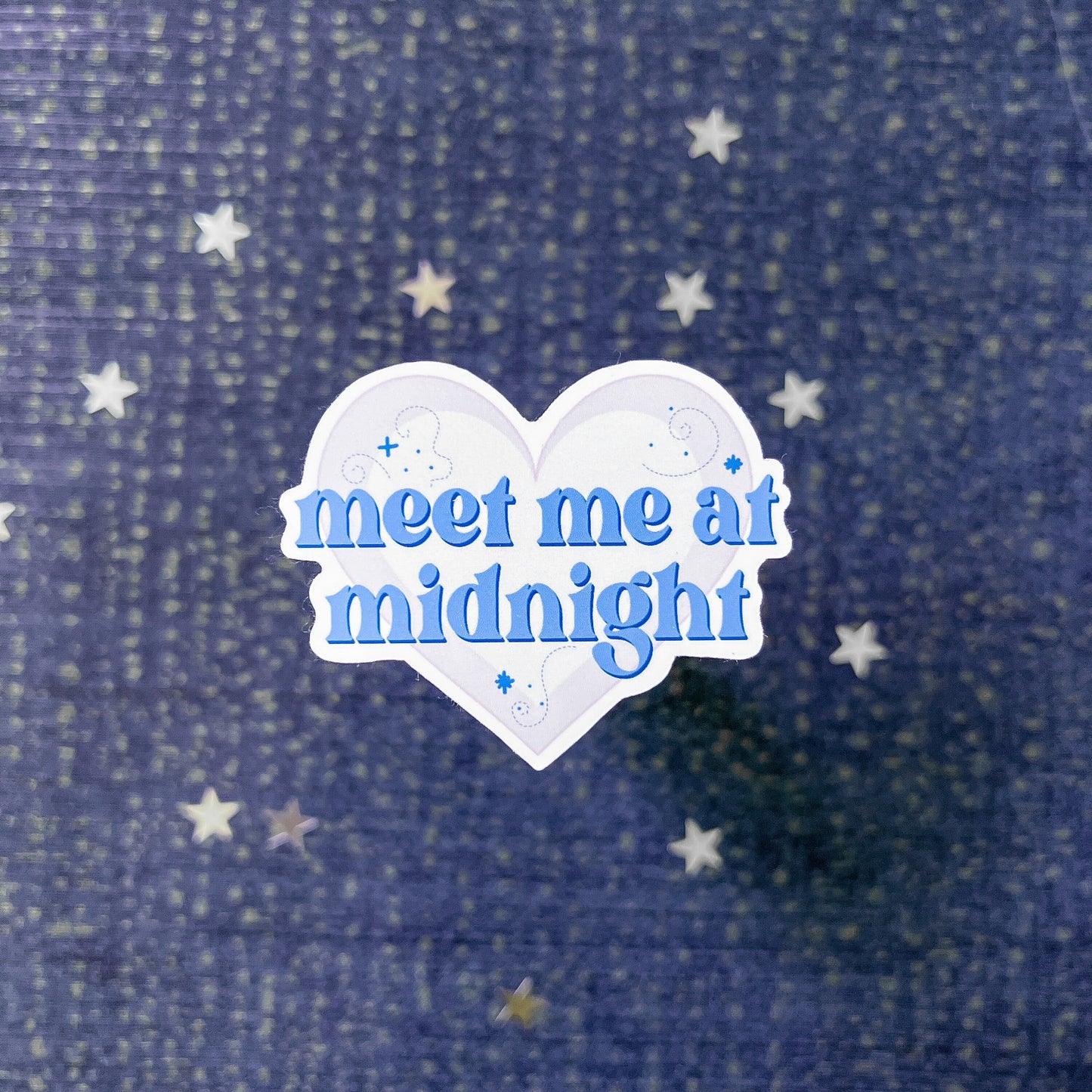 Meet Me At Midnight Sticker