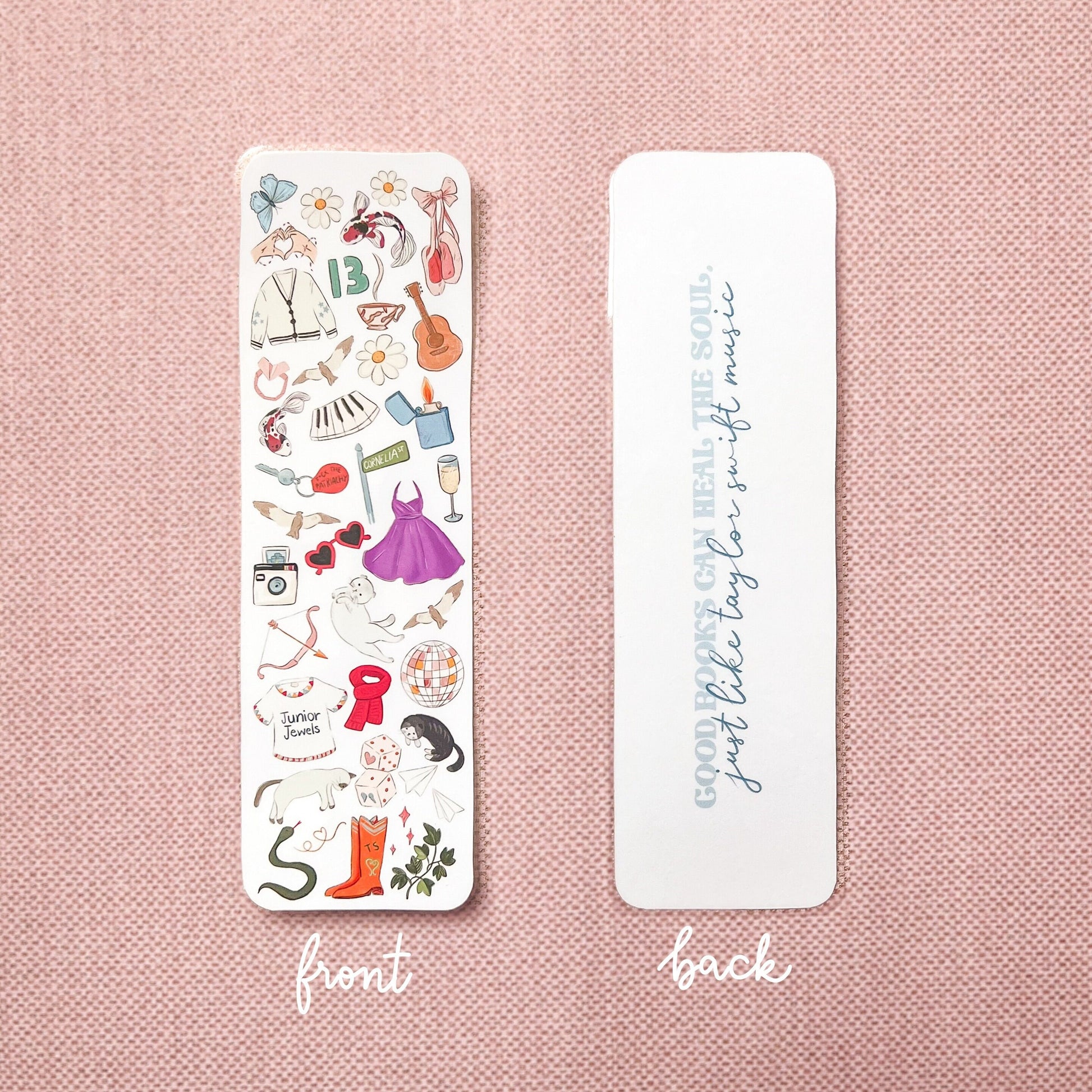 Taylor Swift album eras bookmark