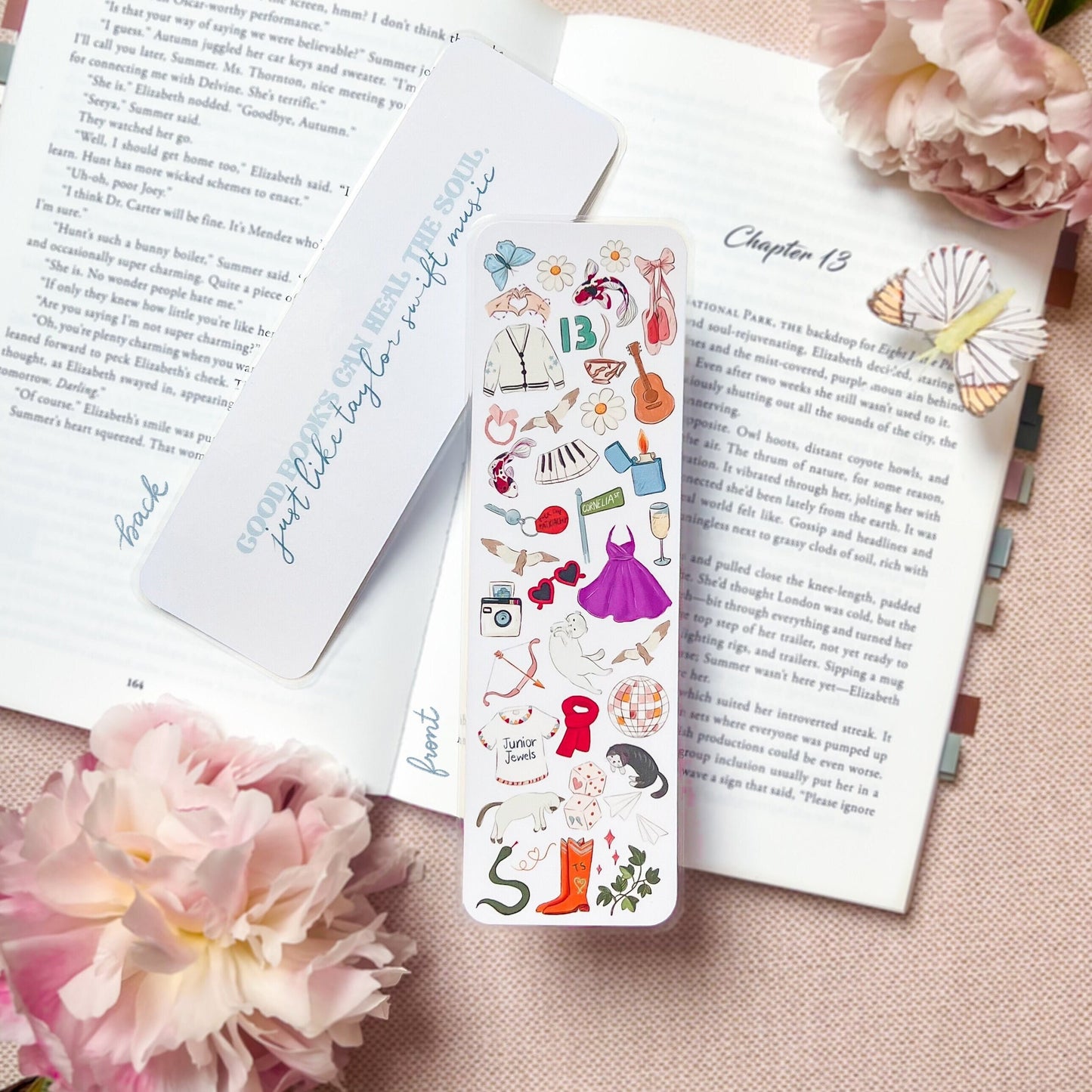 Taylor Swift album eras bookmark